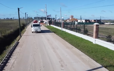 PAVIMENTACIÓN DE LA CALLE DE ACCESO